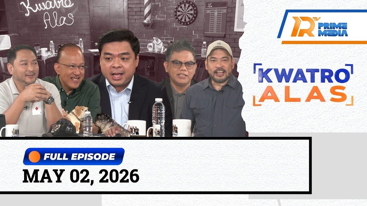 Cong Terry Ridon Cong. Terry Ridon sa KWATRO ALAS | MAY 02, 2026 (Full Episode) - YouTube
