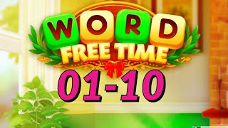 Word Free Time   Crossword Puzzle level 01 10 easy answers gameplay screenshot 2