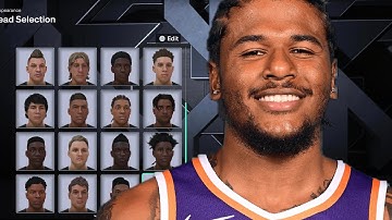 Jalen Green Face Creation NBA 2K26