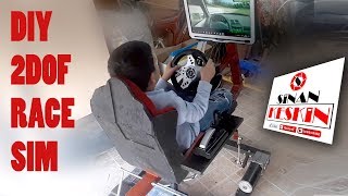 2DOF Race Simulator - 2Eksenli yarış simülatörü - (DIY)