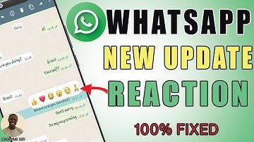 WhatsApp Reaction Update | How to React on WhatsApp Message | WhatsApp Reaction Feature not Working