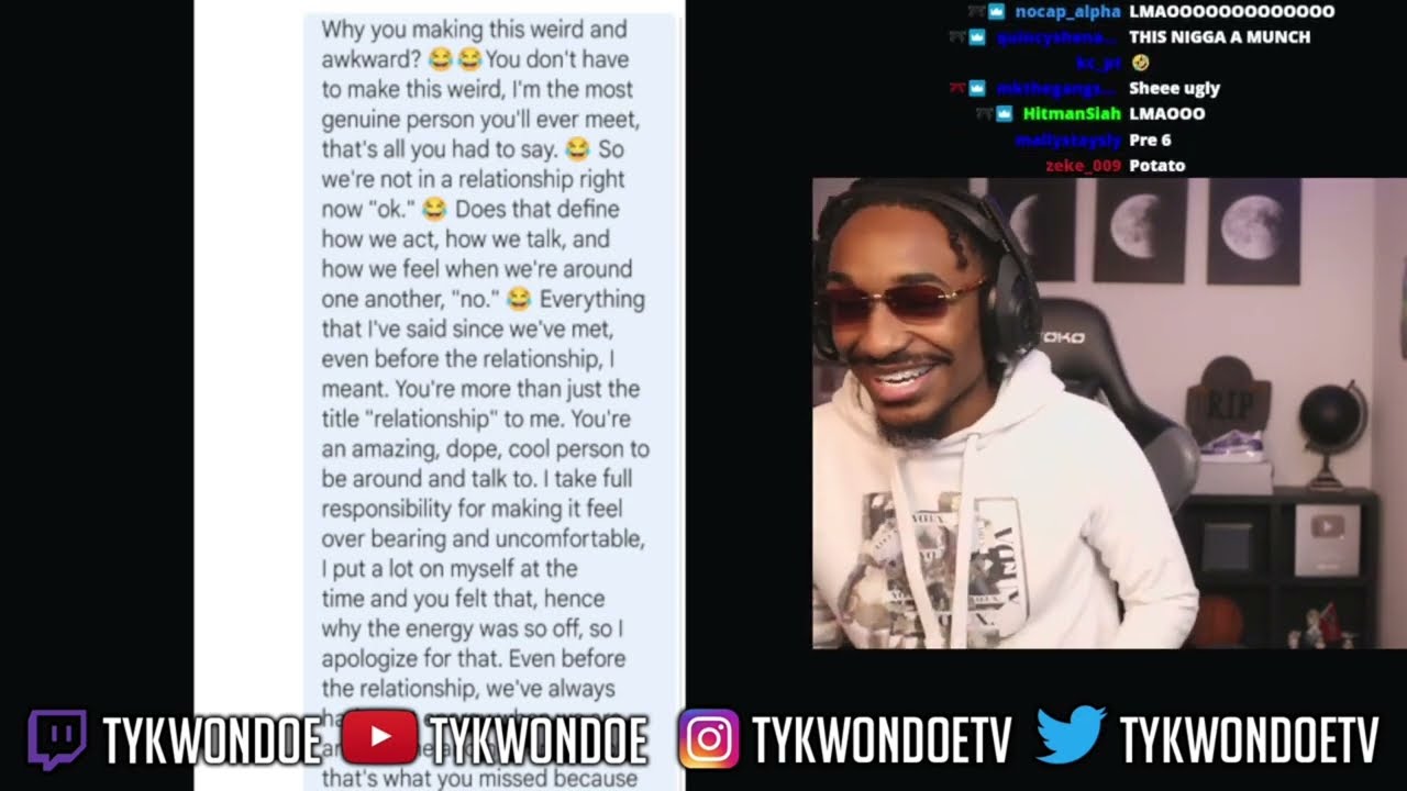 From I LOVE YOU in 24hrs to Broken up in a Month ...TyKwonDoe Craziest Discord Call