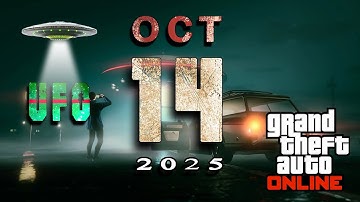 UFO Location [October 14th] 2025 GTA 5 Online!!!