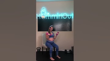 Exercise: DB Seated Bicep Curl | Mommin
