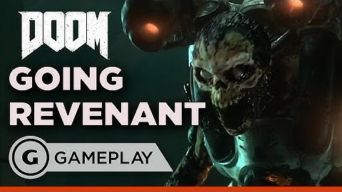 Destroying as Revenant Demon - DOOM Gameplay