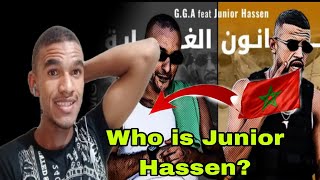 First time reacting to G.G.A feat Junior Hassen - 9anoun el Ghaba قانون الغابة | Mc Reaction