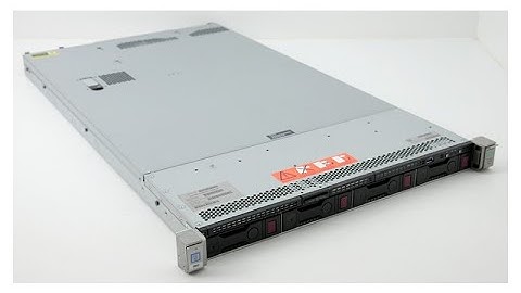 Hardware Hp Proliant DL360 G9