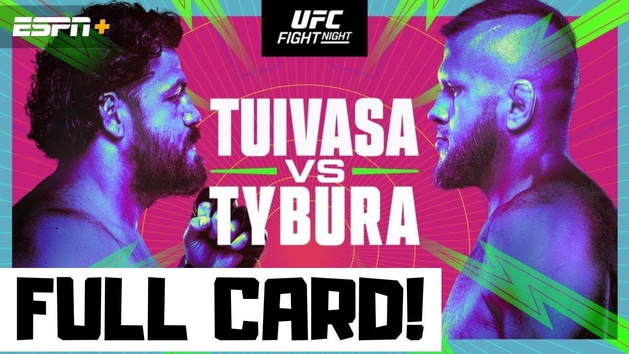 UFC Fight Night prediction -- Tai Tuivasa vs. Marcin Tybura: Fight ...