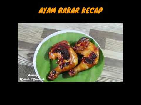 Resep Ayam Bakar Kecap Dengan Teflon Mudah - YouTube