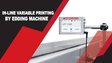 In-Line Variable Printing by Edding Machine