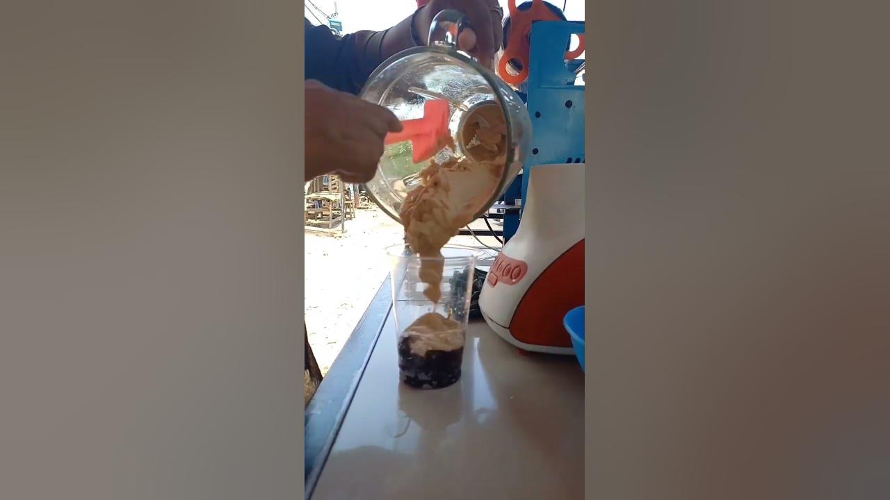 Capucino Cincau, Termasuk Minuman Harga 5Ribuan Yang Rekomend. #jajanan #kuliner #makanan