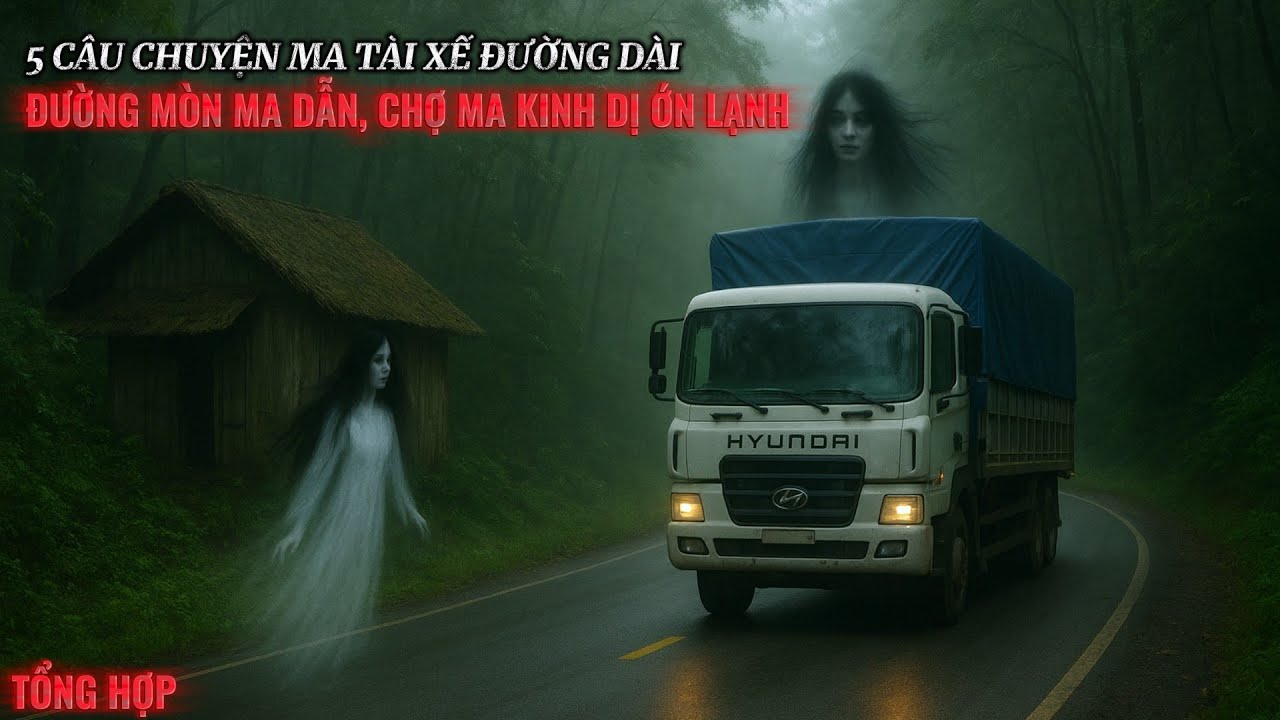 5 Câu Chuyện MA Tài Xế Đường Dài - Đường Mòn Ma Dẫn, Chợ Ma Kinh Dị Ớn Lạnh | Truyện Kể Đêm
