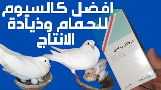 أفضل كالسيوم للحمام/لعلاج نقص البيض والبيضة الواحده وزيادة الانتاج✅🕊👍2022