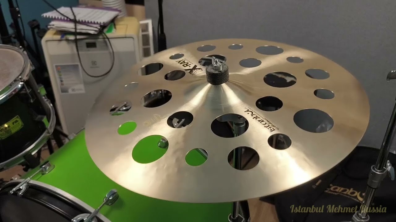 Istanbul Mehmet X-Ray Random Crash 18" sound demo!