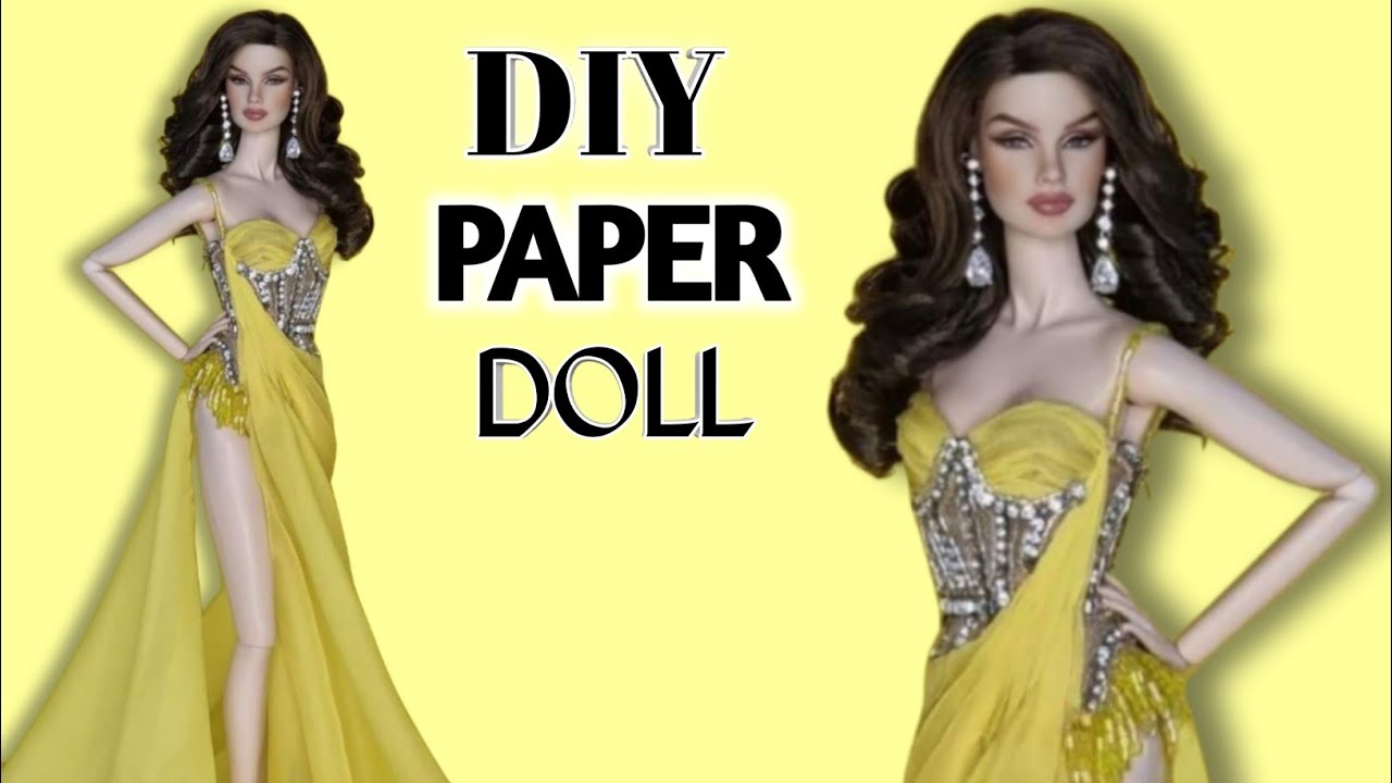 How To Make Doll DIY Doll Handmade Doll How To Make Doll Dress