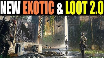 The Division 2 TU6 PTS - EVERYTHING YOU NEED TO KNOW | NEW EXOTIC, LOOT 2.0 & MORE!