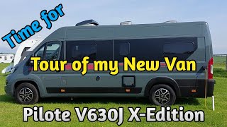 Tour Of My New Van | The New Pilote V630J XEdition