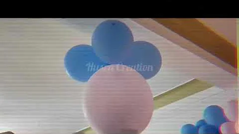 🤰BABY SHOWER DECOR🤱 DONE BY ME PINK & BLUE THEME BASED BALLOON DECOR #video#viral#viralvideo#like