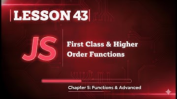 043 First Class & Higher Order Functions | #43