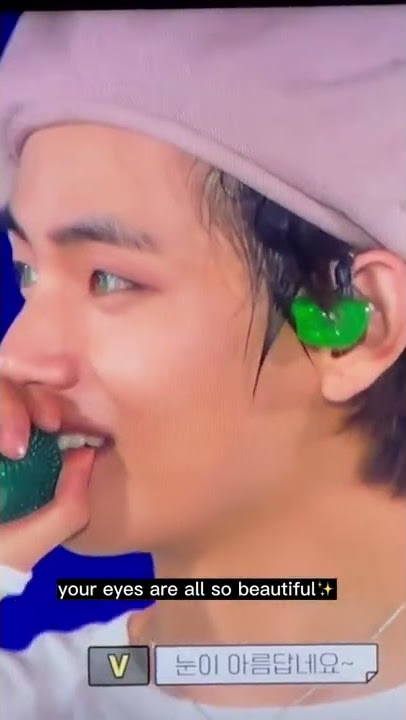 taehyung speech BTS concert 2021 Muster Sowoozoo 🐻🤧🤧
