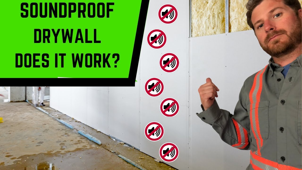 Soundproof Drywall - Best Way To Soundproof A Wall?