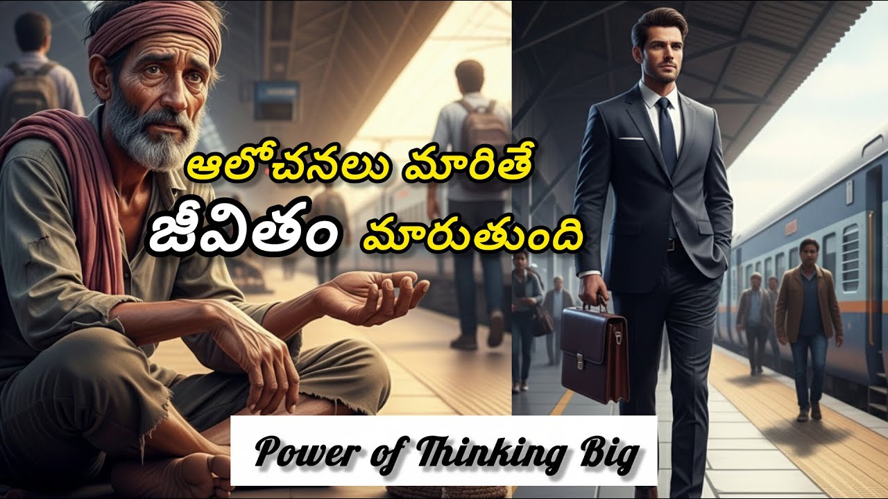 జీవితం మనం మనల్ని ఎలా చూస్తామో దానిపై ఆధారపడి ఉంటుంది|Power of Thinking Big|Telugu MotivationalStory