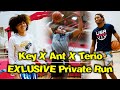 Keyonte george anthony black and arterio morris team up in exlusive private run
