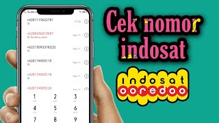 #Shorts | Cara Mudah Cek Nomor Kartu Indosat