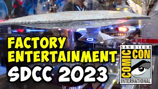 Incredible Star Trek Ships at Factory Entertainment SDCC 2023!