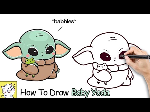 How To Draw Baby Yoda Kawaii Art Easy Step By Step Guide