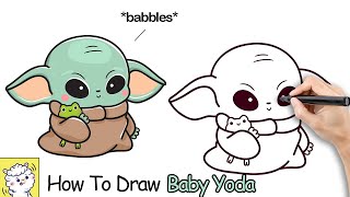 How To Draw Baby Yoda Kawaii Art Easy Step By Step Guide