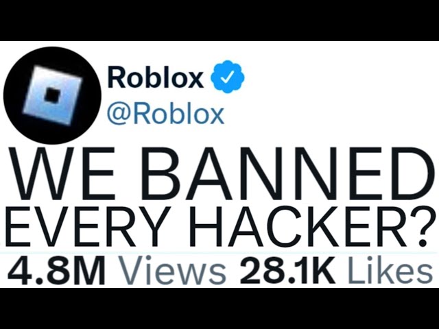 This Roblox Update Will Ban EVERY Hacker 