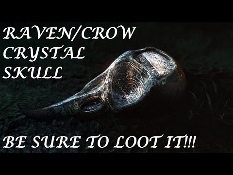 Witcher 3: Wild Hunt -  Remember to Loot Crystalized Raven Crow Skull!!