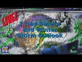 🔴 Live! 7-Day Severe and Winter Storm Outlook 2-20-23