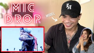 Male Model Watches BTS For The First Time! // 'Mic Drop' 🎤
