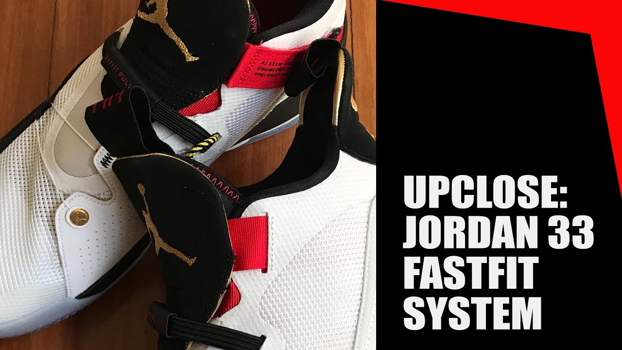 jordan 33 self lacing