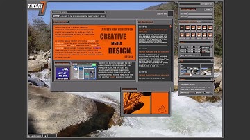 Theory7 flash website in 2001