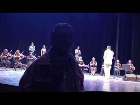 تتر ليالي الحلمية مع فريق ايسفا باند علي مسرح مكتبة الاسكندرية