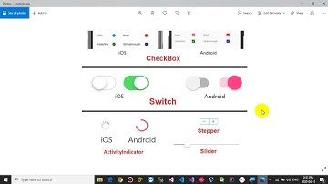 CheckBox and Switch In Xamarin Forms