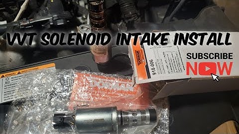 How to - Install Vvt Solenoid 2016 Chevrolet Cruze