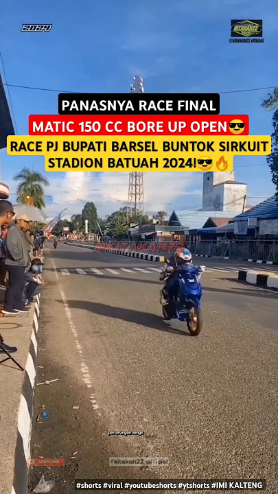 THE HEAT OF THE FINAL RACE OF THE 150 CC BORE UP OPEN PROVINCE OF THE PJ REGENT OF BUNTOK 2024!😎🔥...