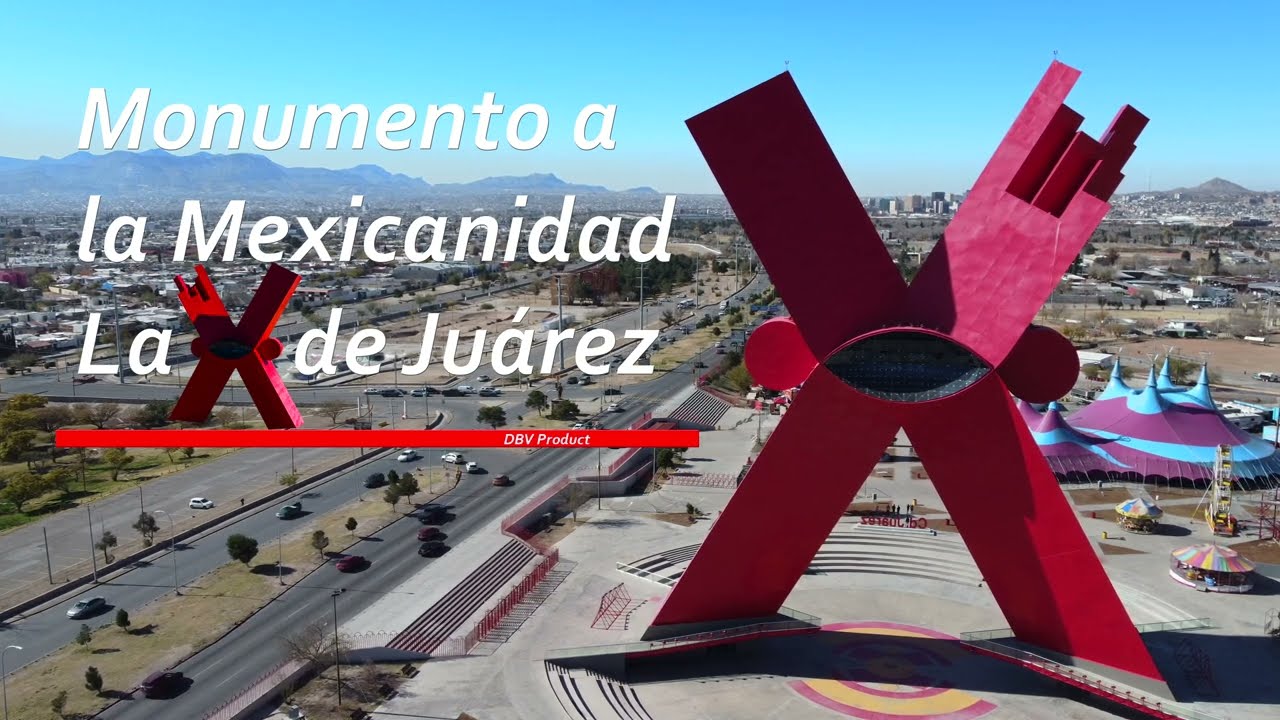 Impresionante Monumento a la Mexicanidad La X de Juárez
