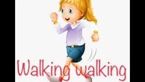 Walking waking hop hop hop kids songs@Upali Rambukana