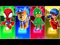 Spidey  paw patrol  pj masks  miraculous ladybug  tiles hop edm rush