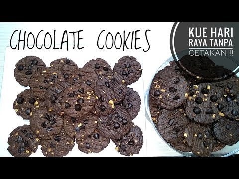 resep-chocolate-cookies-||-kue-hari-raya-paling-enak-&-tanpa-cetakan