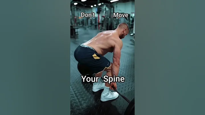 How to Deadlift 🔥 Save your spine!