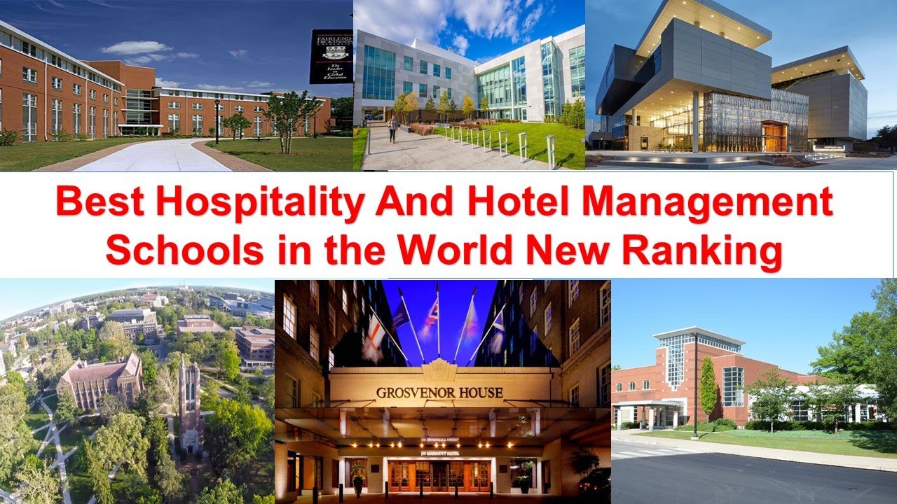 Top 10 HOSPITALITY SCHOOLS IN THE New Ranking - YouTube