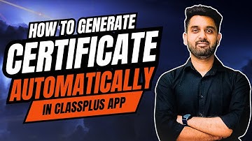 How to generate certificate in classplus app || classplus demo video | classplus reviews | classplus
