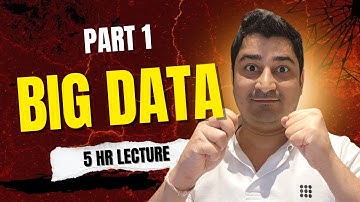BIG Data Part 1 | Lectures | Euron | One shot