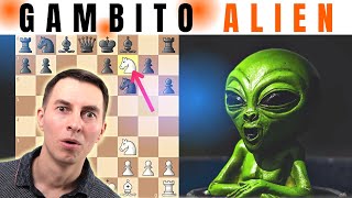 👽 El Gambito ALIEN y ¡una docena de TRAMPAS!